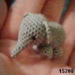 patron gratis elefante amigurumi, free pattern amigurumi elephant