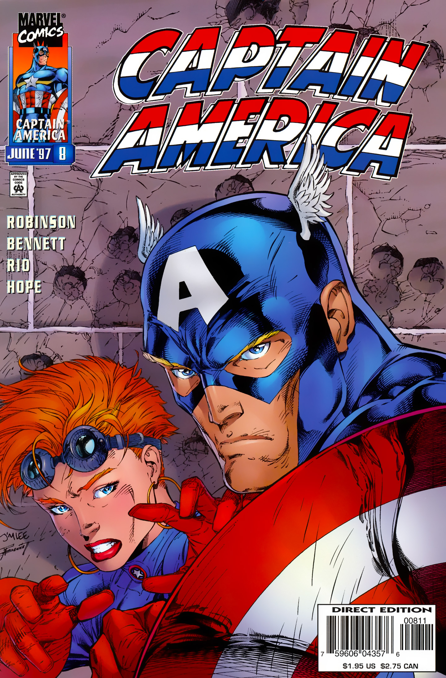 Read online Captain America (1996) comic -  Issue #8 - 1