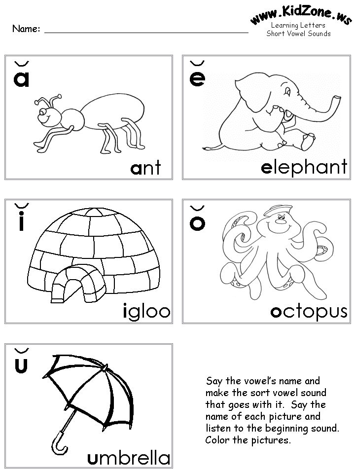 vowels