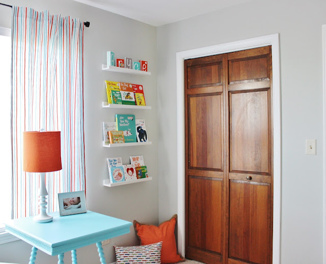 Nursery book shelf ideas