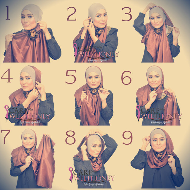 tutorial cara memakai jilbab lengkap terbaru 90 gaya - masuk-islam.com