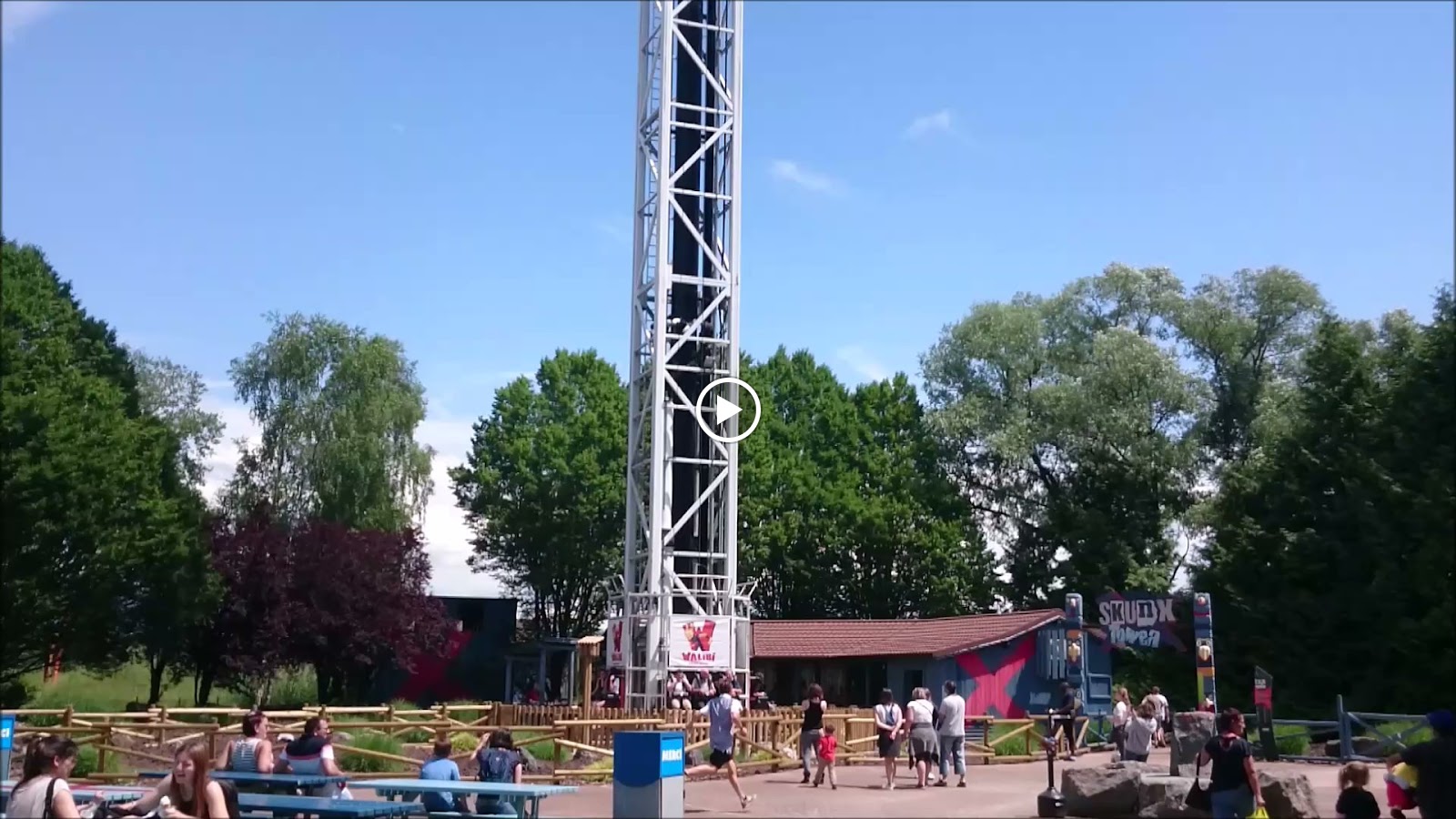 l'assaut l'Explorer Adventure Walibi