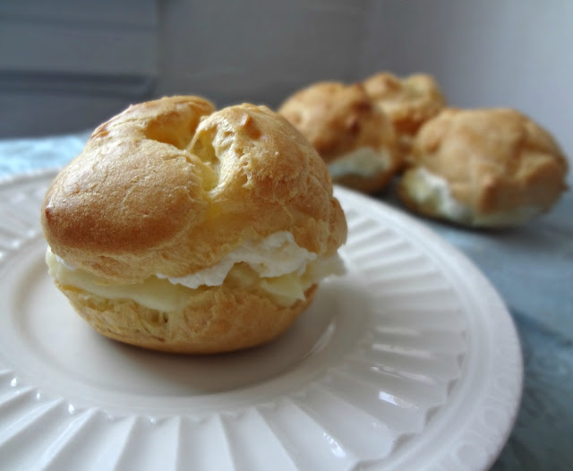 The Cooking Actress: Cream Puffs (from scratch)