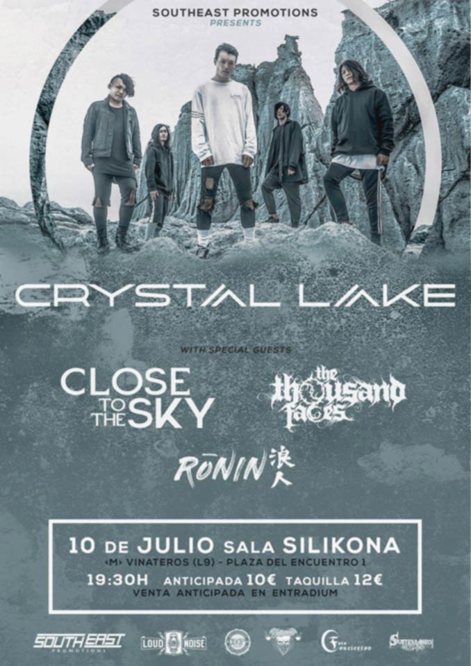 Crystal Lake - concierto Sala Silikona (Madrid)