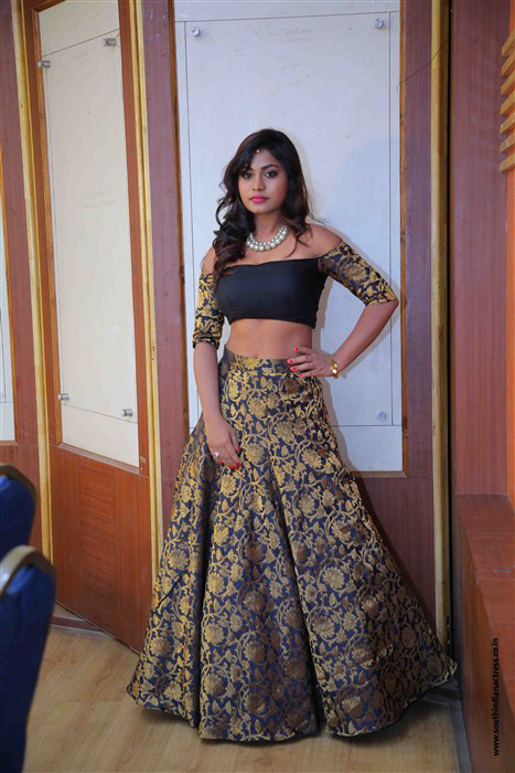 Priya Augustin at Roshini C/o Thoorpu Gadhi Audio Release