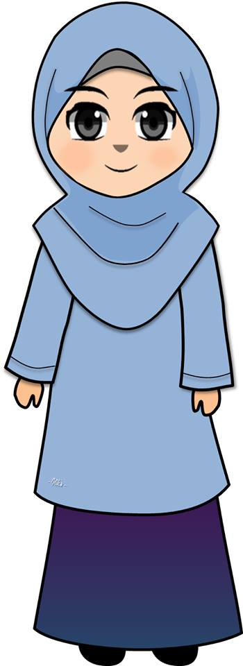 Teaching Aids: Doodles Pelajar Perempuan