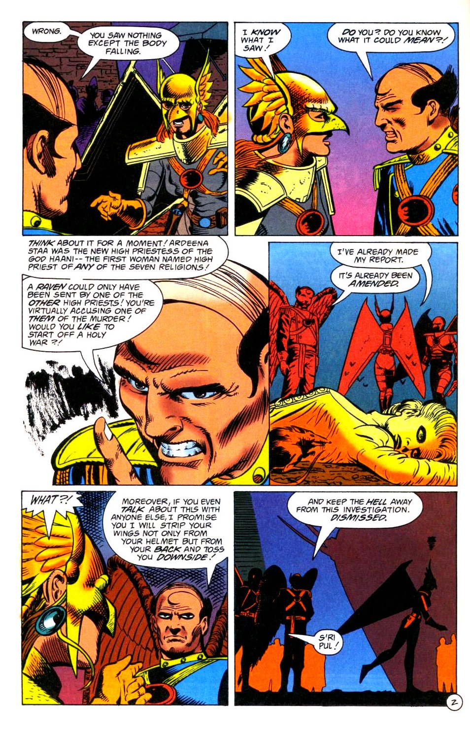 Read online Hawkworld (1990) comic -  Issue #14 - 3