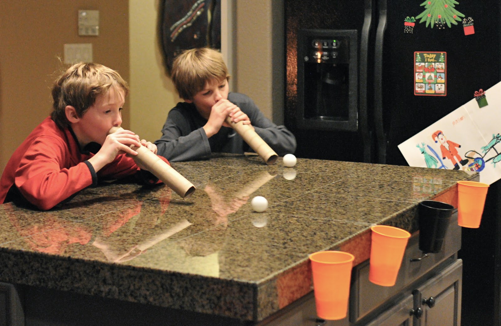 juegos con pelotas de ping pong para niños