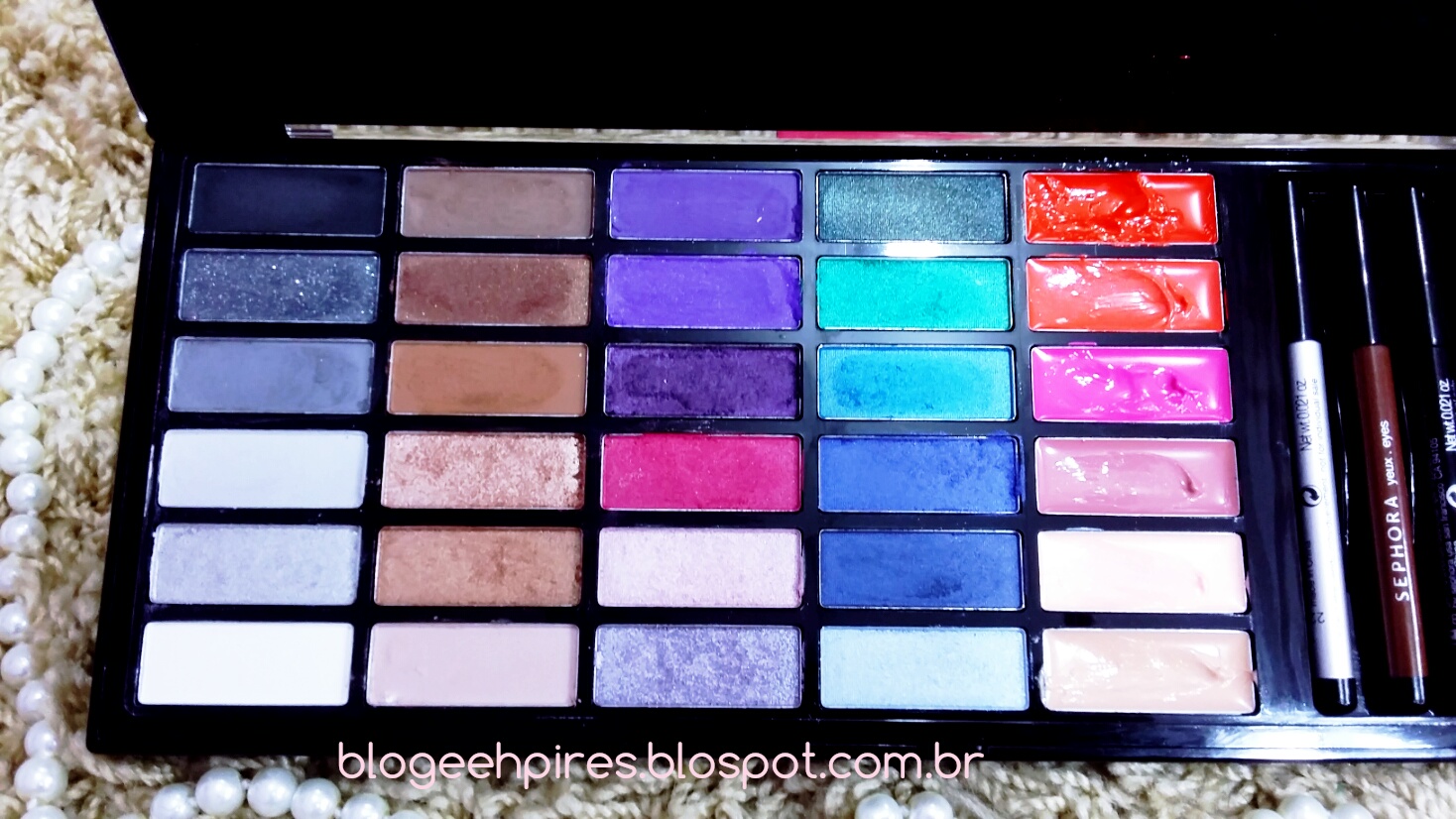 Alessandra Piires Resenha Estojo de Maquiagem Artist Color Box Makeup