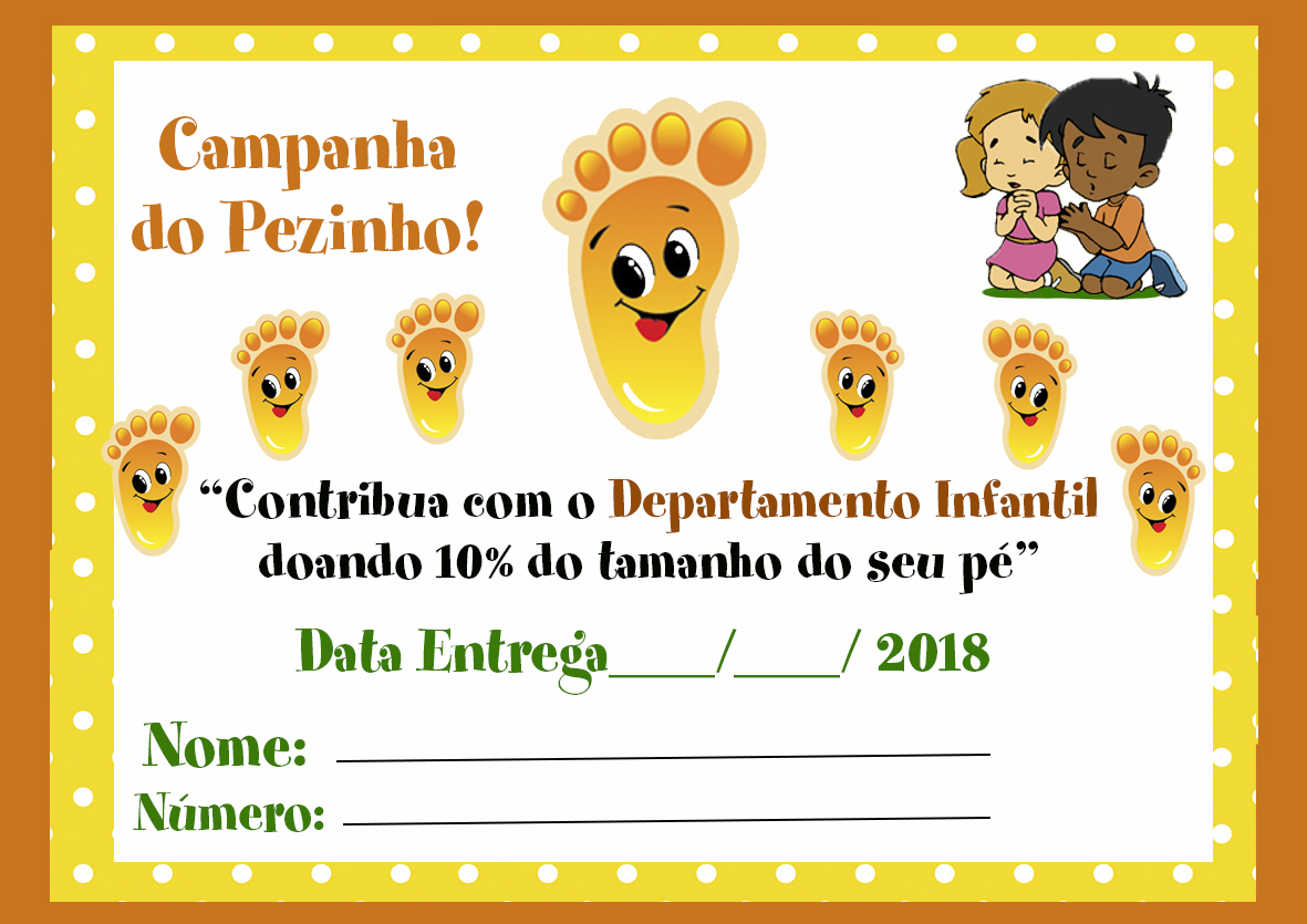 "Minha Herança": * "Seu Pezinho pode ajudar"