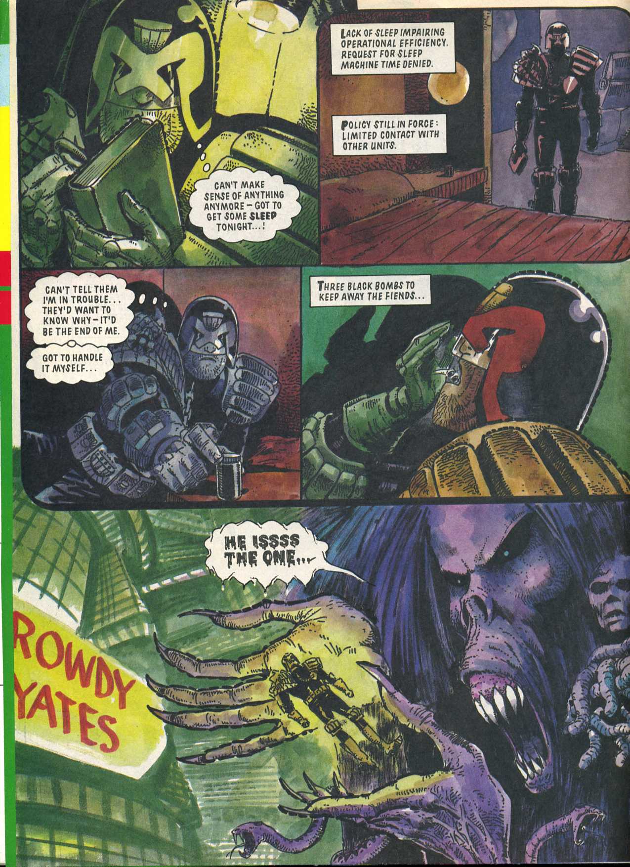 Read online Judge Dredd: The Complete Case Files comic -  Issue # TPB 14 (Part 1) - 122