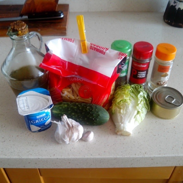 Ingredientes de la receta