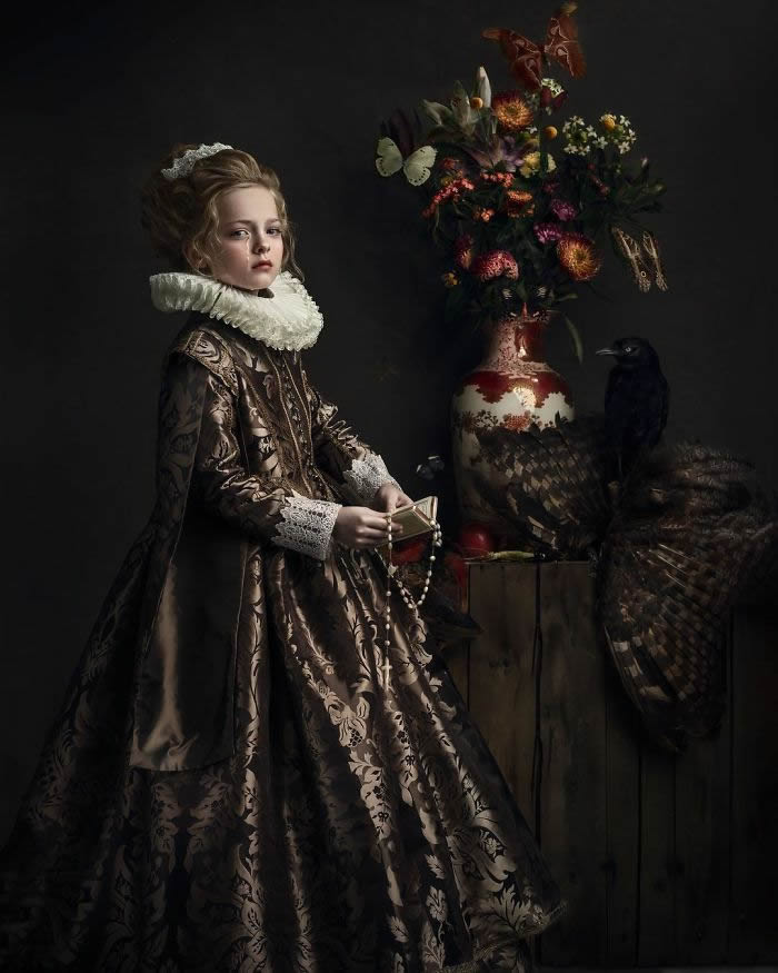 Portraits Shot in the Style of Old Master Painters