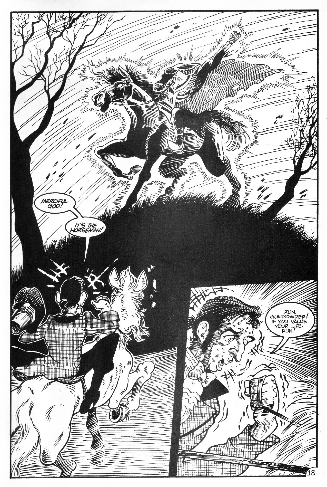 Read online Headless Horseman comic -  Issue #2 - 17