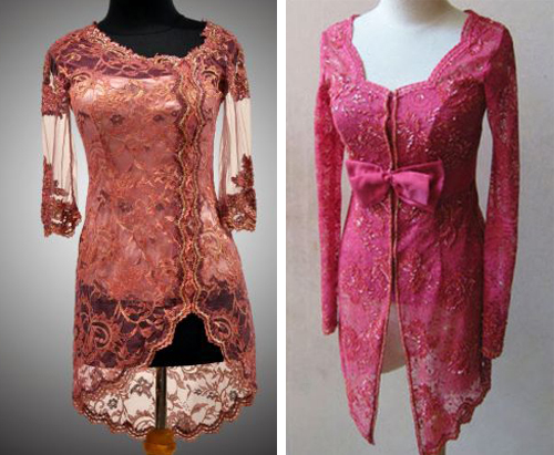 model kebaya brokat