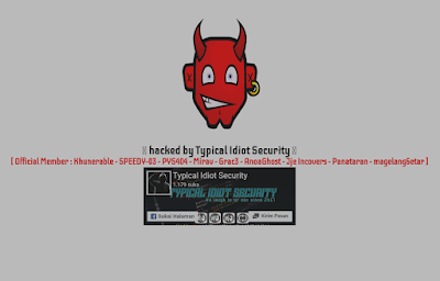 Typical Idiot Security Sambangi Website Pemerintah Dari Tiga Daerah