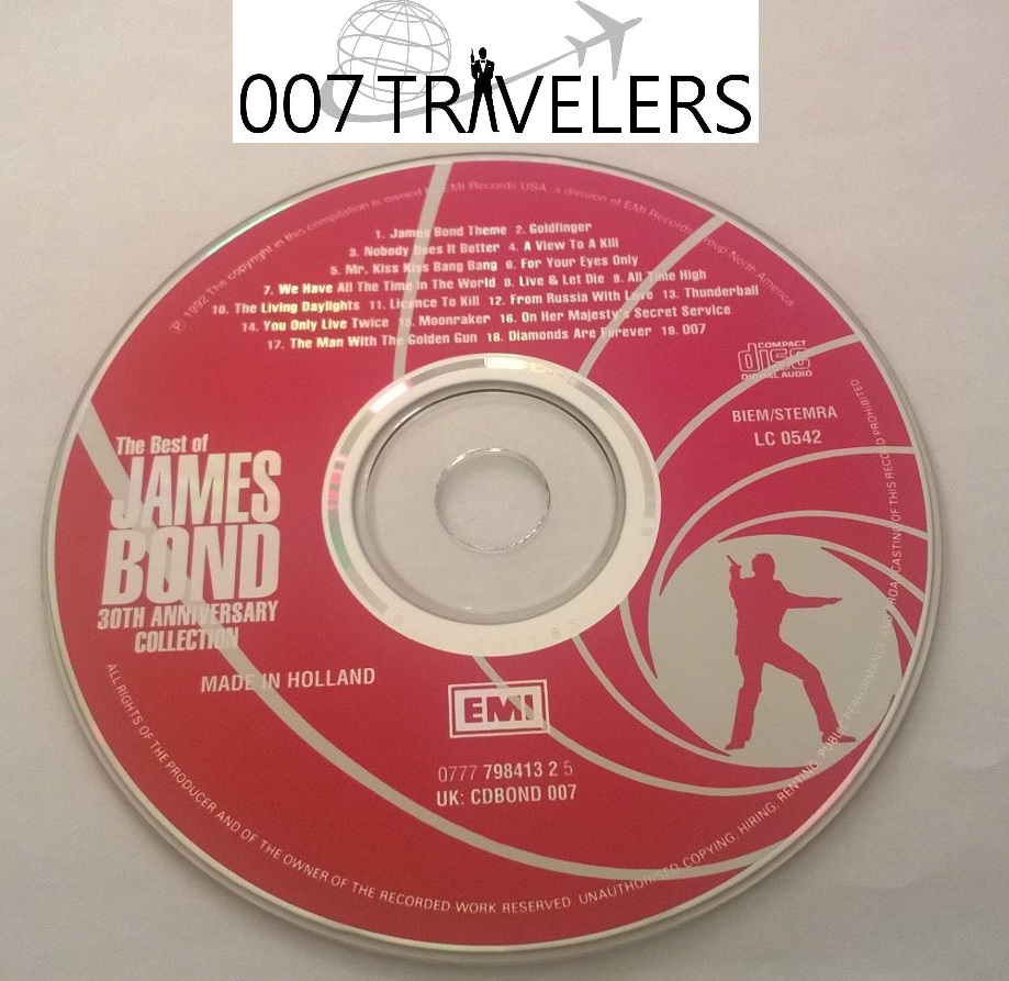 007 TRAVELERS 007 Item The Best of James Bond 30th 007 TRAVELERS 007 Item The Best of James Bond 30th