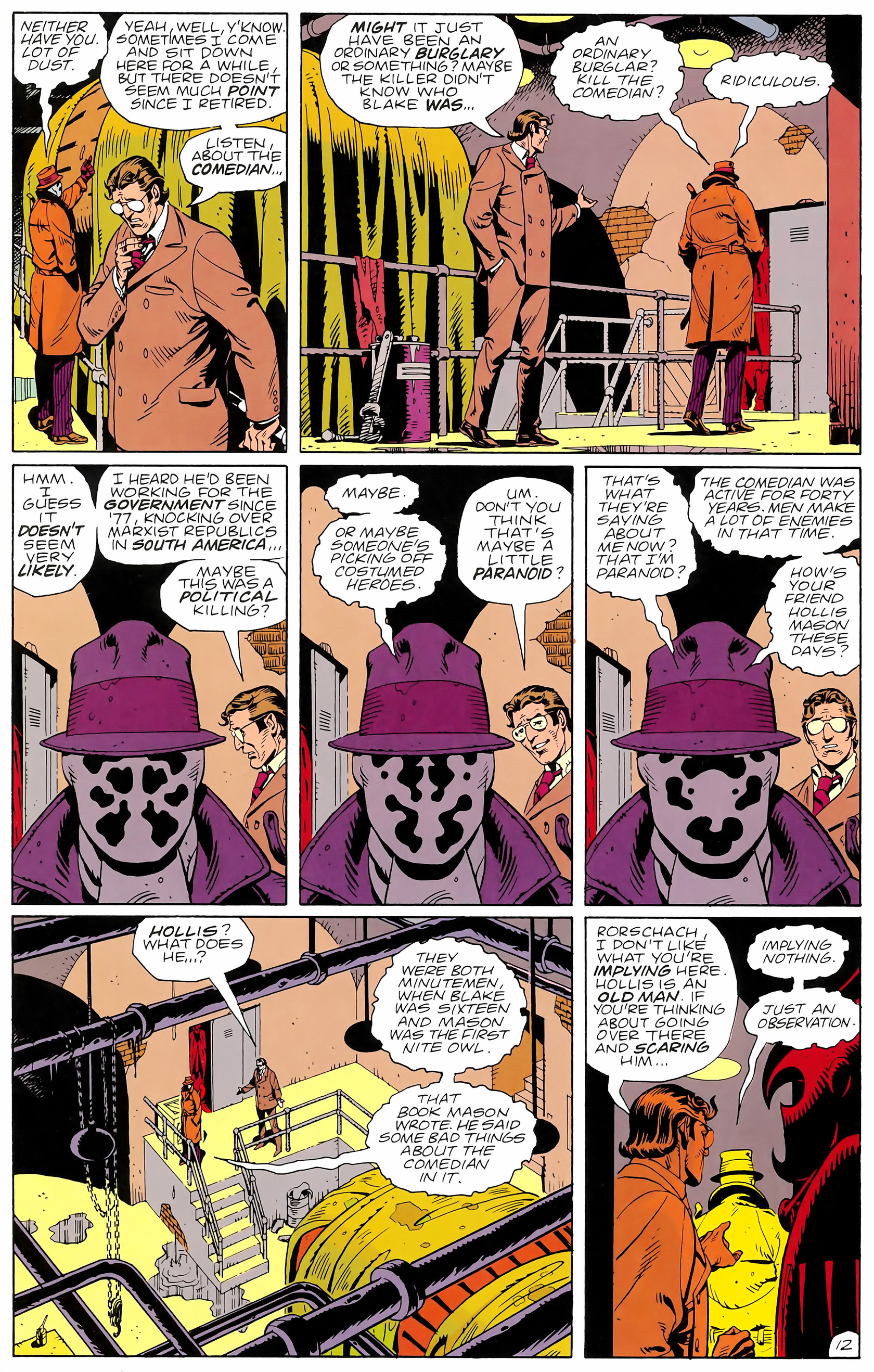 Read online Watchmen comic -  Issue #1 - 14