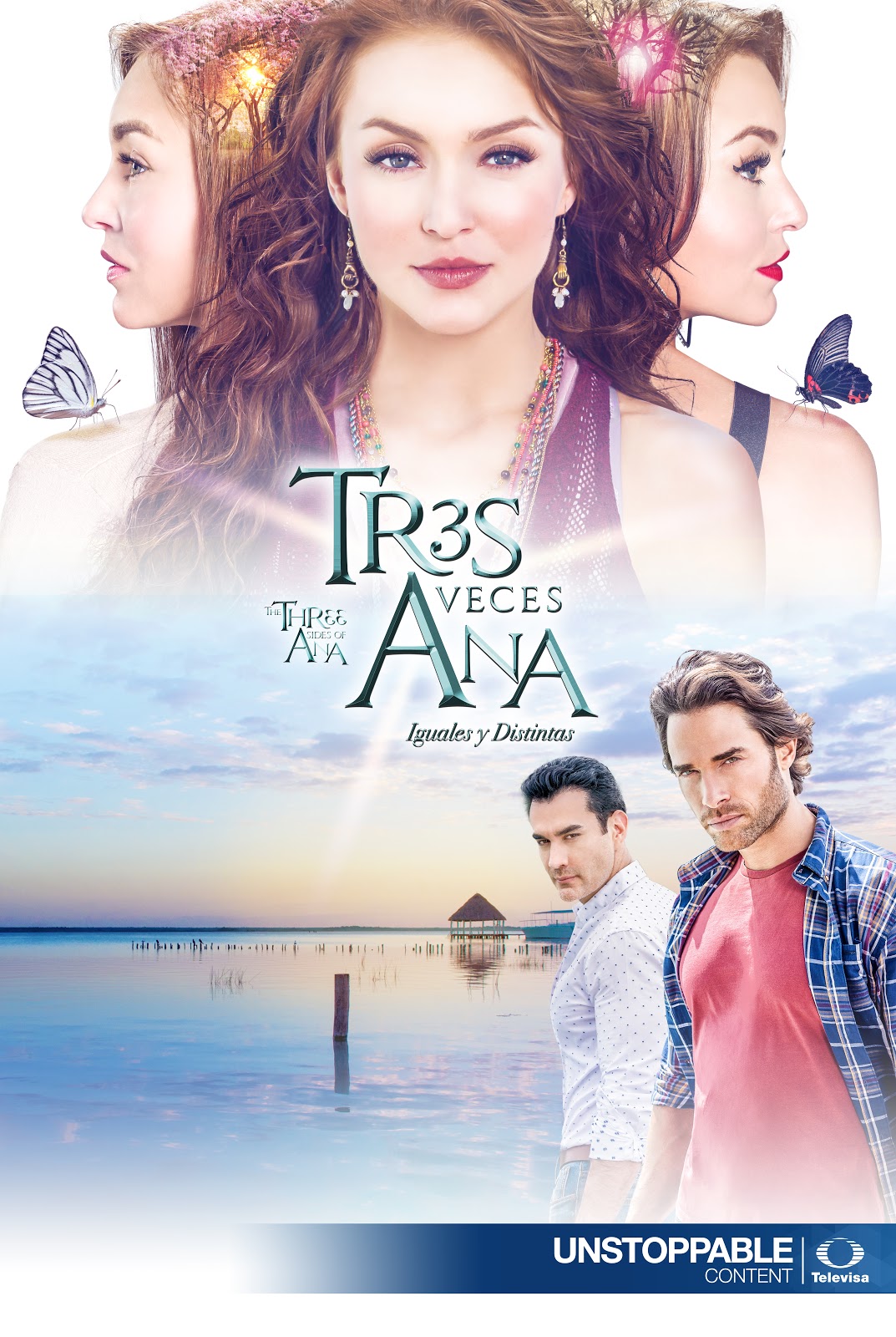 Tres Veces Ana Ana Leticia Y Mariano Posters y promos telenovela Tres veces Ana - Más Telenovelas
