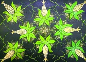 Batik Bojonegoro Motif Jagung Miji Emas Jrtr Smart Tanaman Merakyat