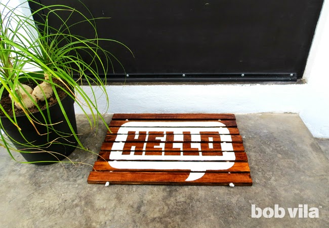 DIY: Make a Wood-Slat Doormat