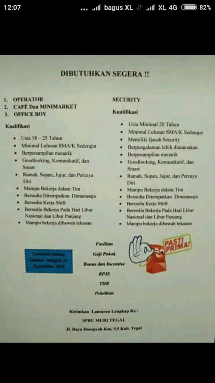 Lowongan Kerja Rocket Chicken