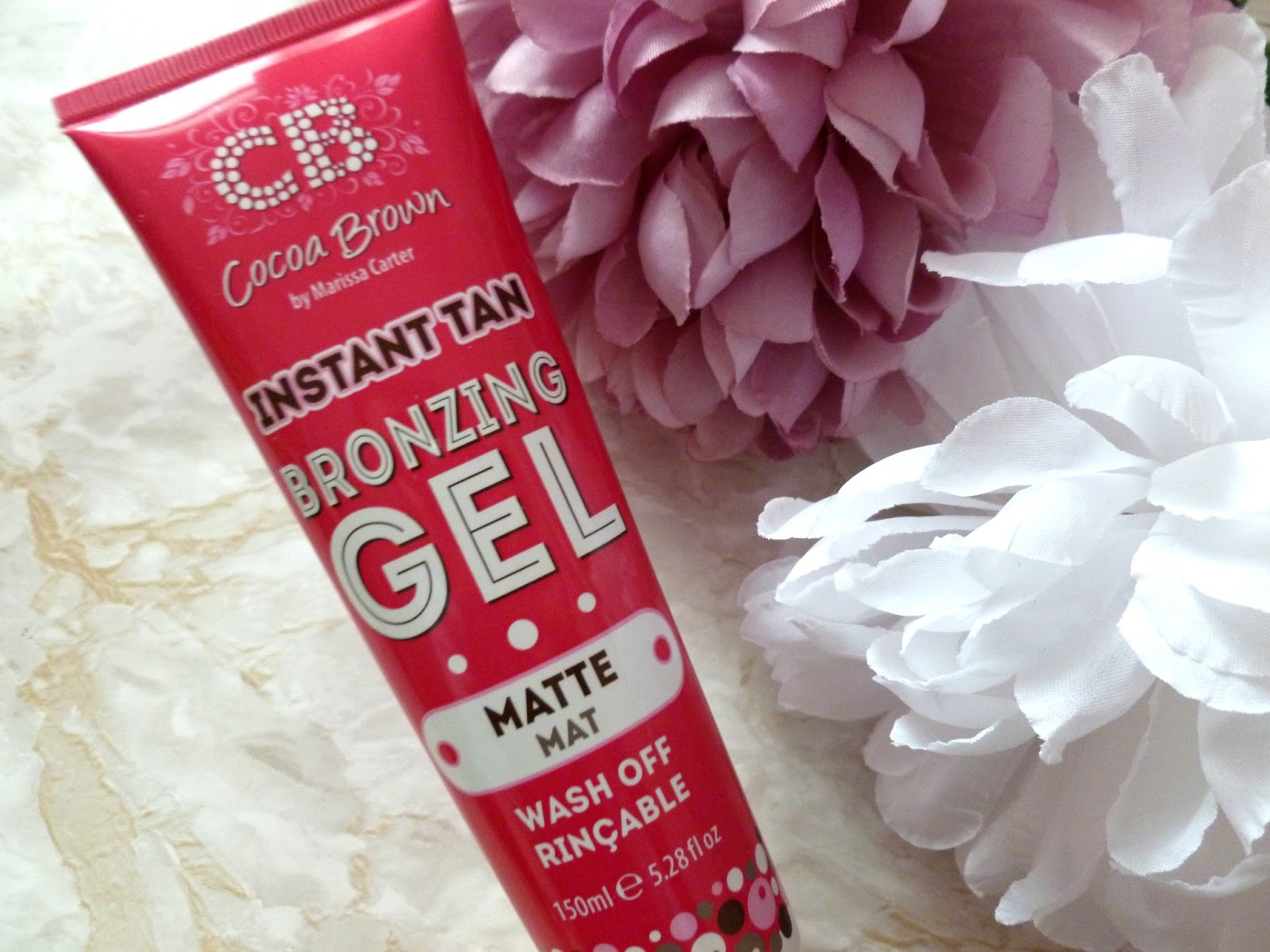 Cocoa Brown Instant Tan Bronzing Gel Matte Mammaful Zo Beauty