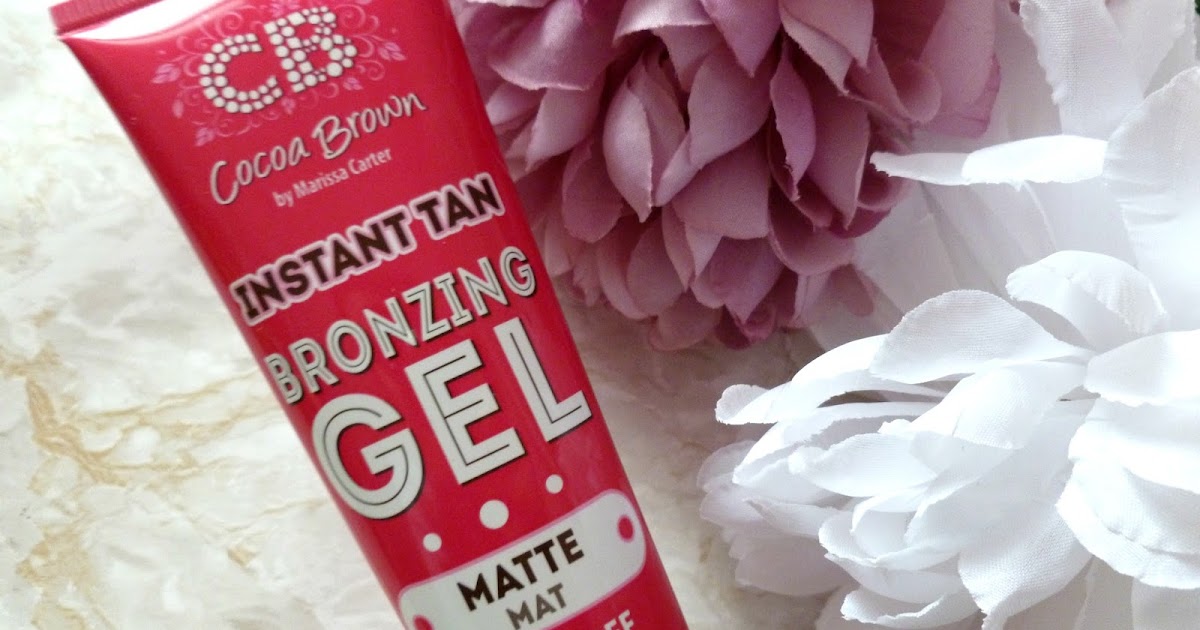 Cocoa Brown Instant Tan Bronzing Gel Matte Mammaful Zo Beauty