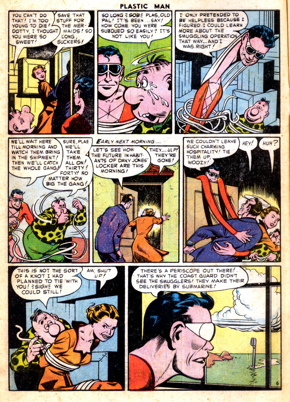 Read online Plastic Man (1943) comic -  Issue #54 - 8