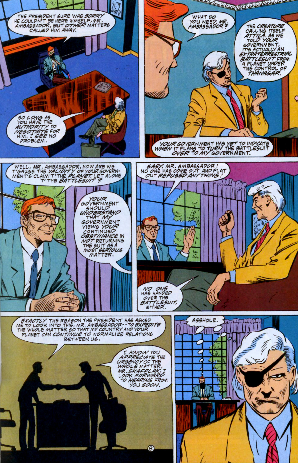 Read online Hawkworld (1990) comic -  Issue #22 - 9