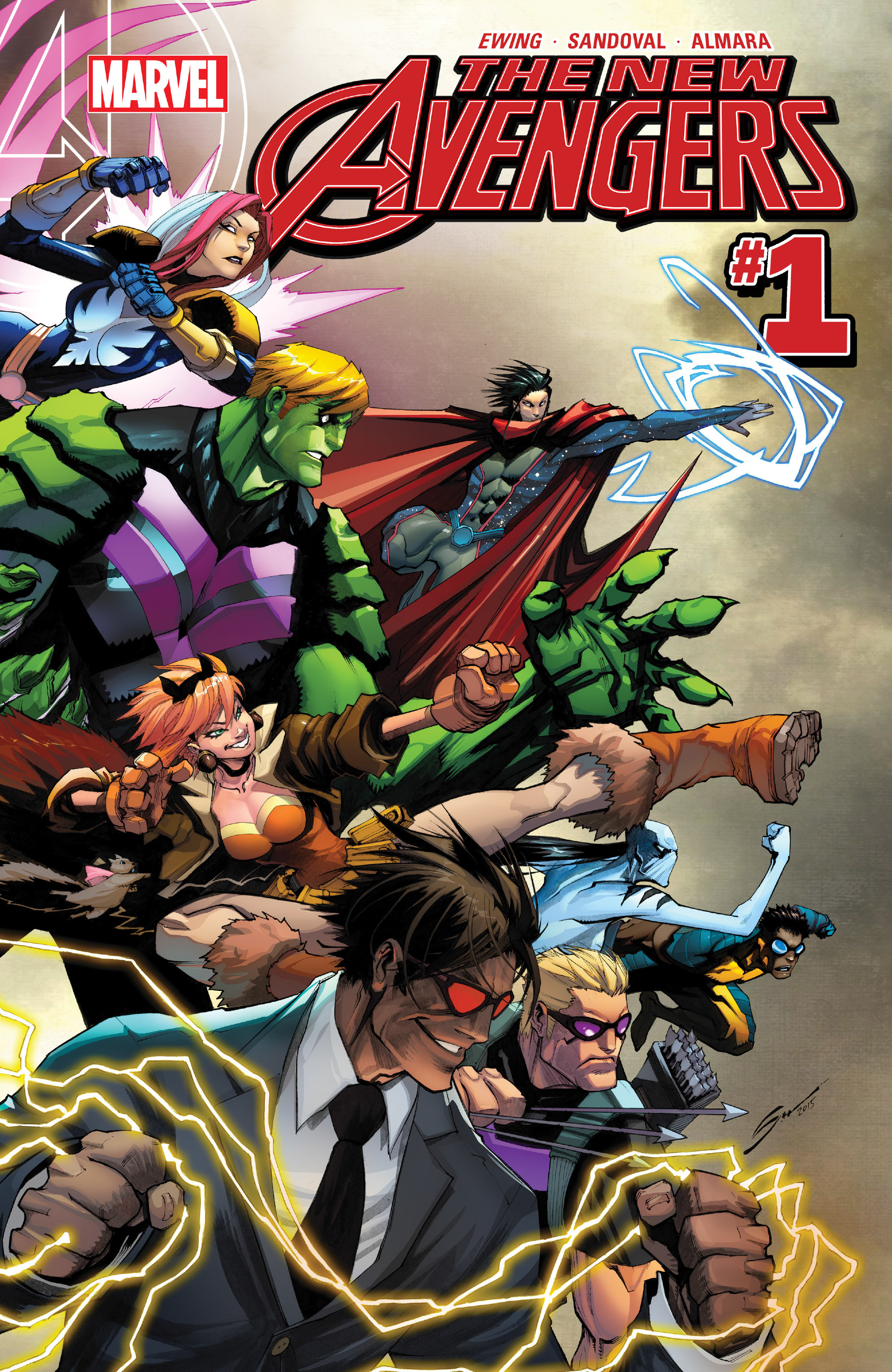 Read online New Avengers (2015) comic -  Issue #1 - 1