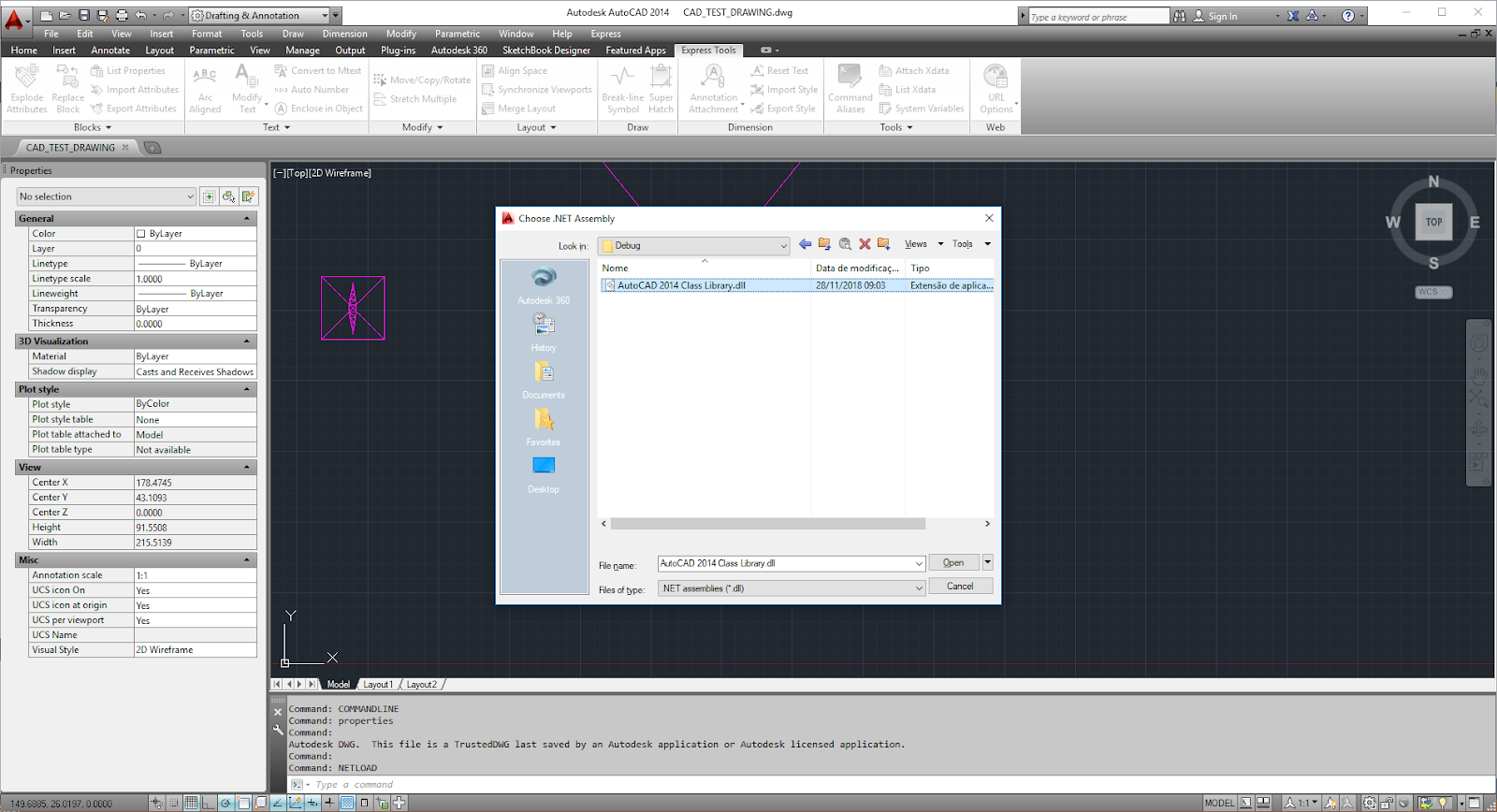AutoCAD .NET: Criando Seu Próprio Template em Visual Studio