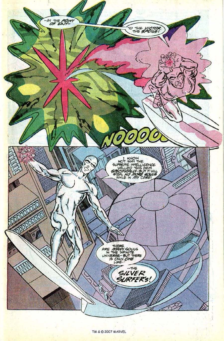 Read online Silver Surfer (1987) comic -  Issue #8 - 31