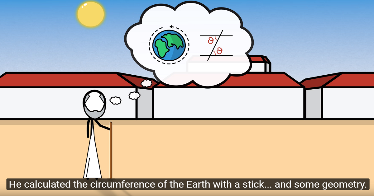 Eratosthenes' Experiment: Fascinating Video Explains How He Accurately Calculated The Circumference Of The Earth With A Stick