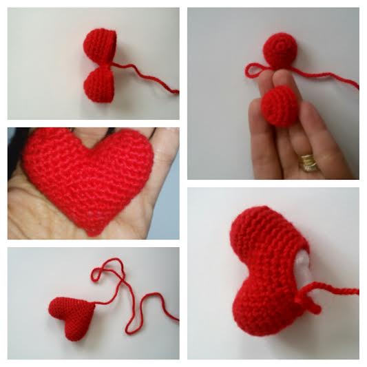 Yaseminkale Amigurumi Kalp Yapilisi