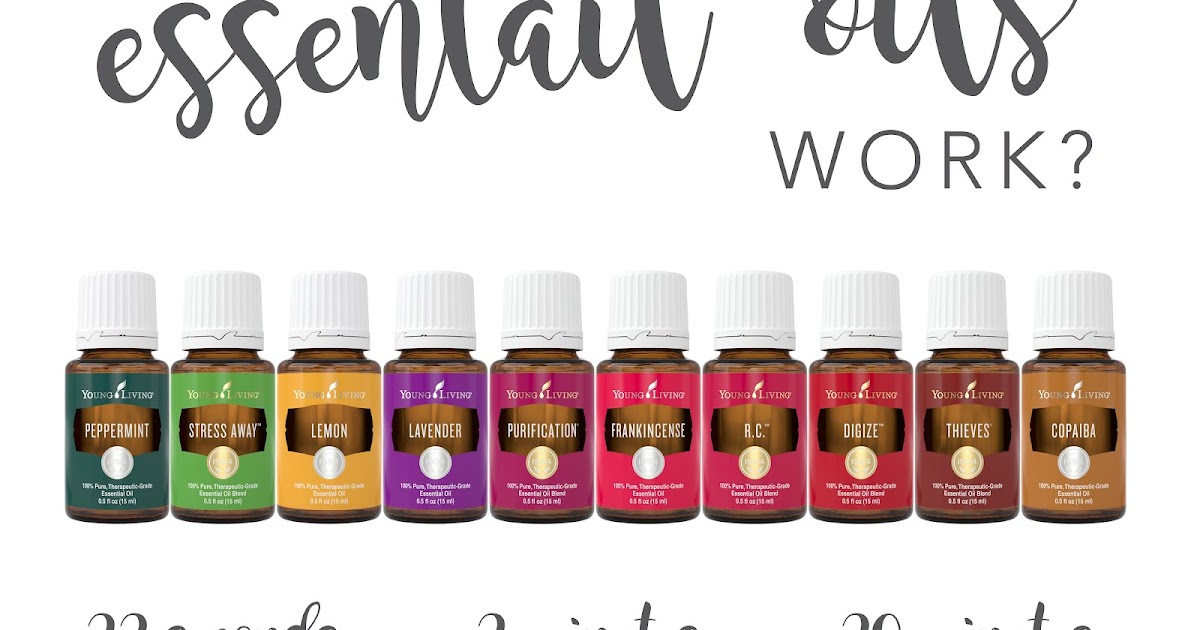 Boyd How fast do Essential Oils work?
