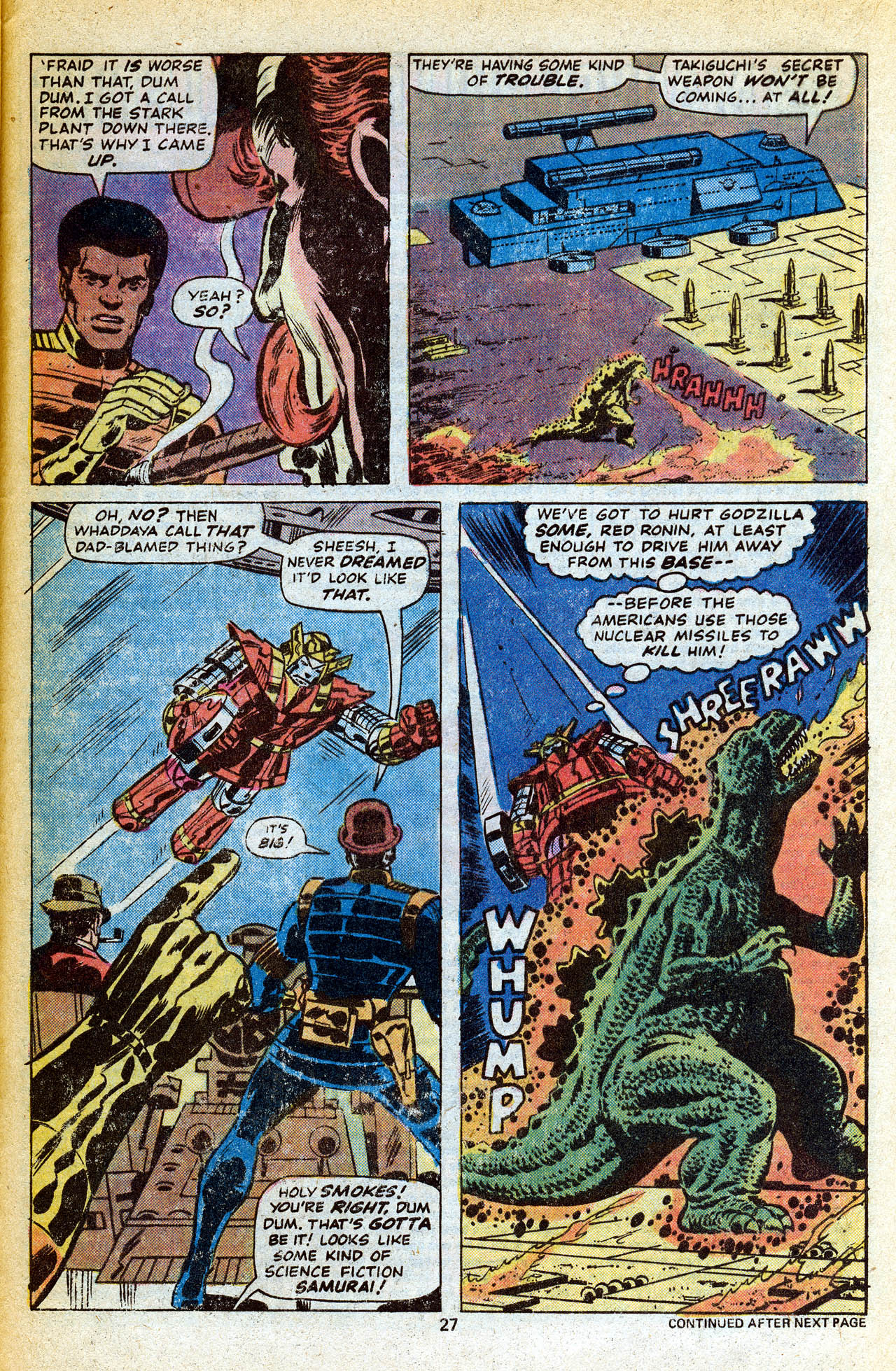Godzilla (1977) Issue #7 #7 - English 29