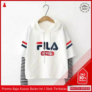 RRC079S22 Sweater Terbaru Hodie Fila Dikies Wanita Terbaru BMGShop