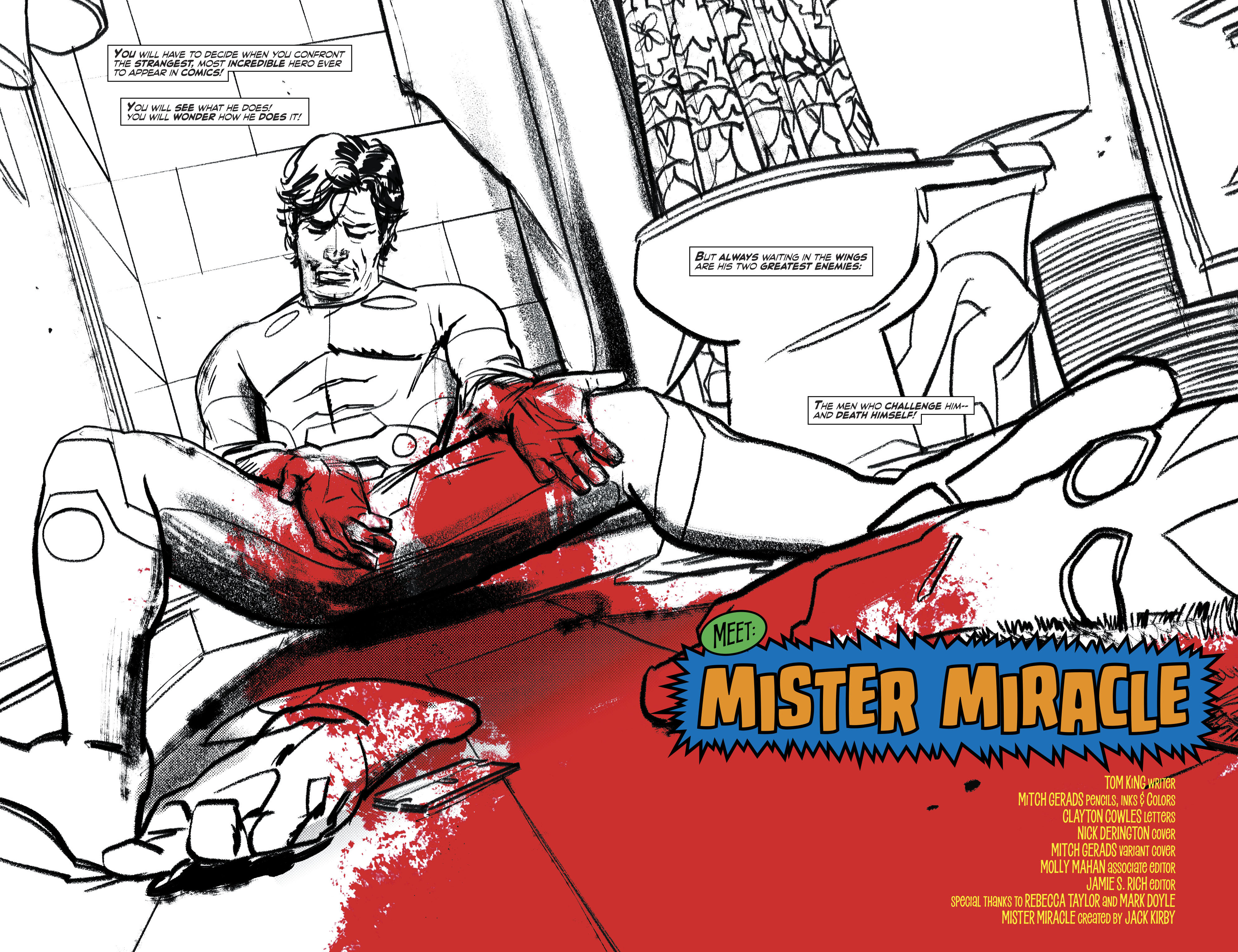 Read online Mister Miracle (2017) comic -  Issue #1 Director's Cut - 12