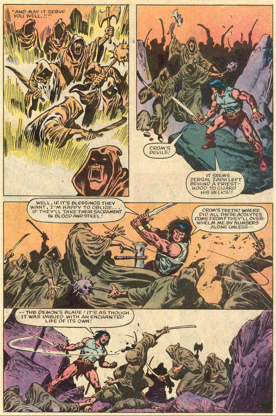 Read online Conan the Barbarian (1970) comic -  Issue #152 - 9