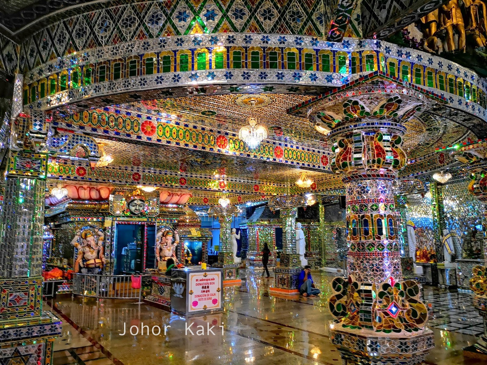 Johor Bahru Hindu Glass Temple. A Secret Marvel of the World Tony