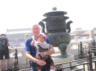 Maman et papa en visite en Chine
