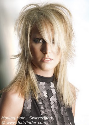 Verschiedene abgehackt Frisuren 2012