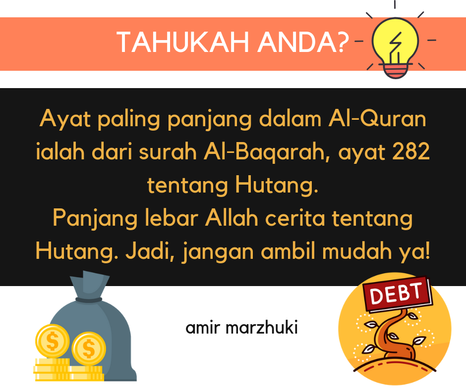 Hutang Bijak Menyimpan Bijak Melabur