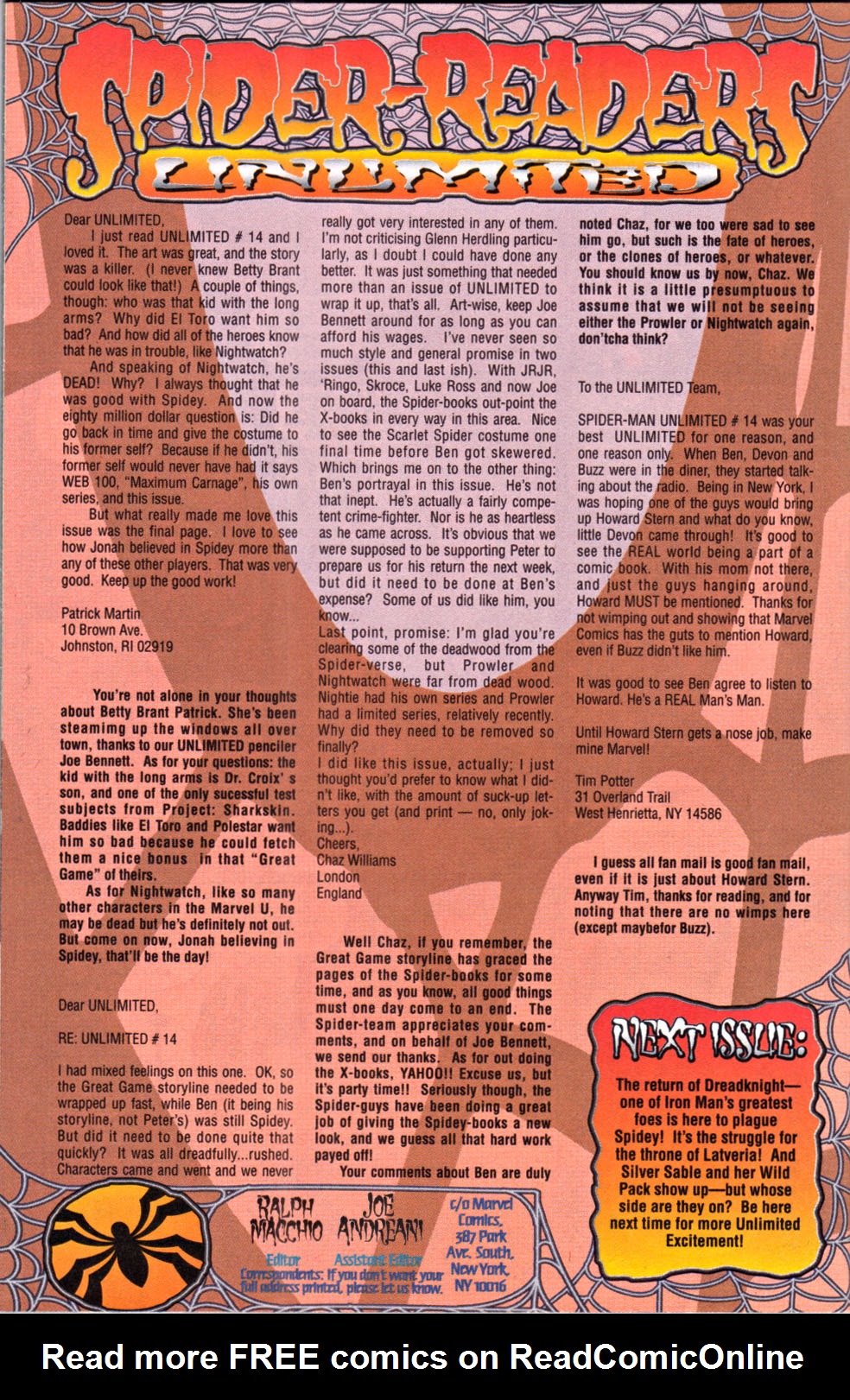 Read online Spider-Man Unlimited (1993) comic -  Issue #15 - 55