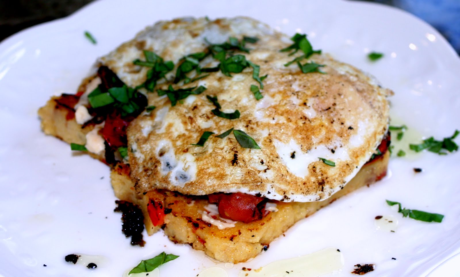 LiteNSpicy Polenta and Eggs