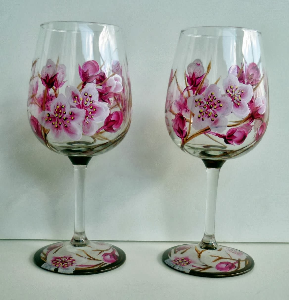 Danelle's Designs Wine Glasses
