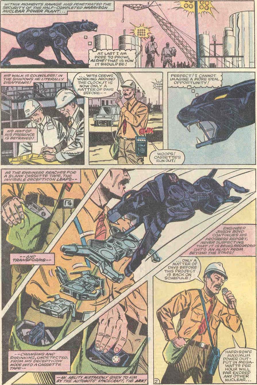 The Transformers (1984) issue 2 - Page 3