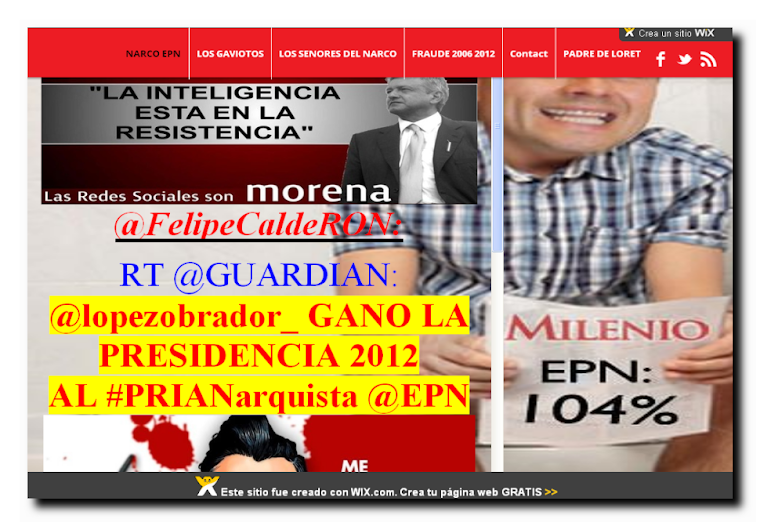 Lopez Obrador GANO LA PRESIDENCIA ALPENDEJO DE PEÑA NIETO