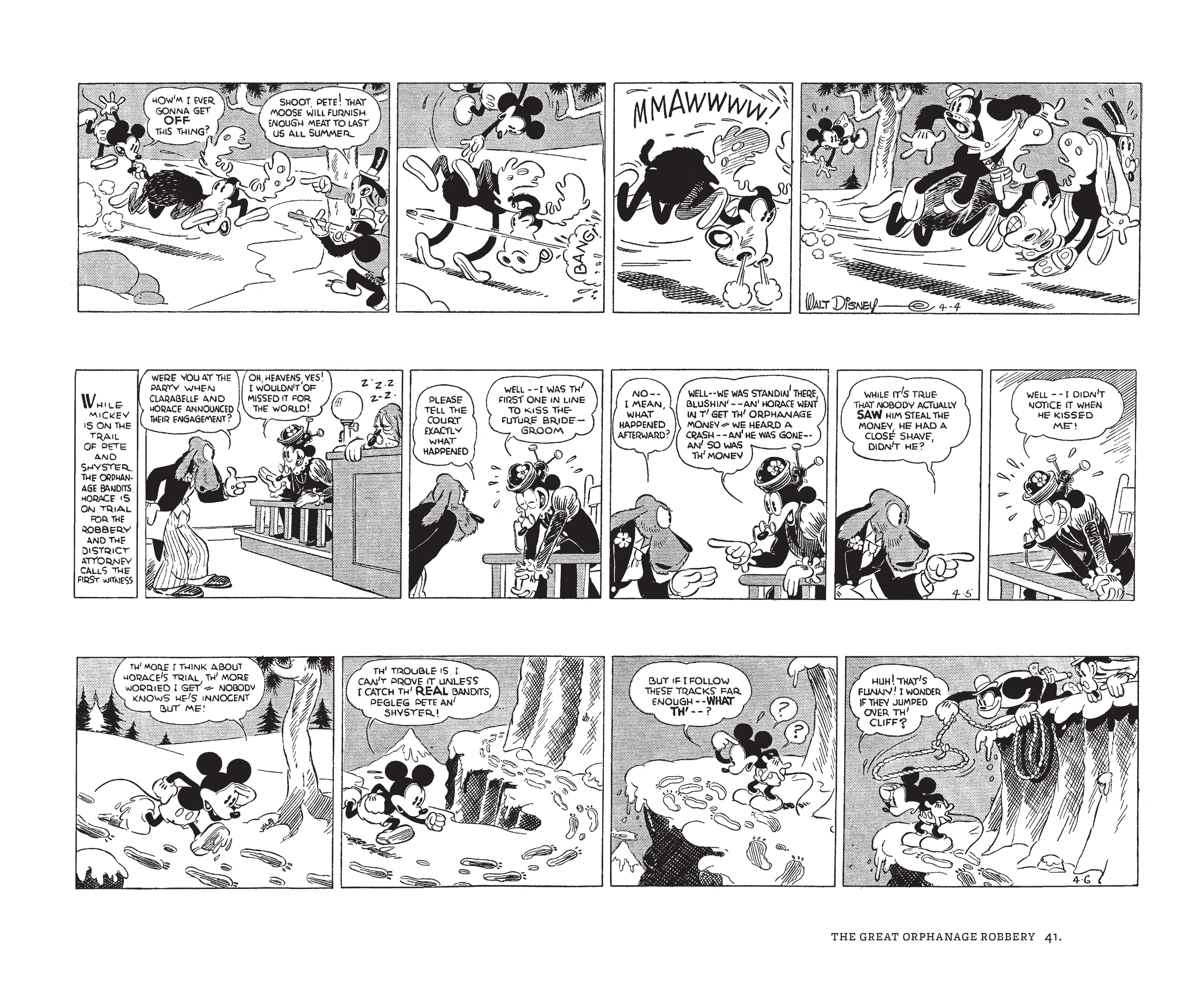 Read online Walt Disney's Mickey Mouse by Floyd Gottfredson comic -  Issue # TPB 2 (Part 1) - 41
